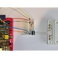 Door-Window Alarm GPIO Project Kit for Raspberry Pi. Includes breadboard- magnetic reed switch door sensor- three metres…